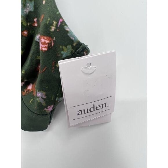 Auden Green Floral Bralette Medium NWT - Picture 4 of 4